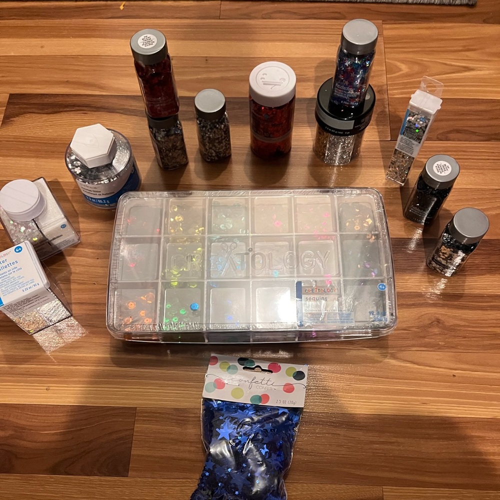Crafting Glitter and Sequin Bundle